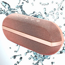 Load image into Gallery viewer, INSMY Portable Bluetooth Speakers, 20W Wireless Speaker Loud Stereo Sound Rich Bass, IPX7 Waterproof Floating, True Wireless Stereo Mode, 24 Hours Playtime, Bluetooth 5.0, Built-in Mic for Outdoors Camping (Pink)