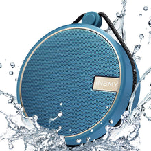Load image into Gallery viewer, INSMY Portable IPX7 Waterproof Bluetooth Speaker, Wireless Outdoor Speaker Shower Speaker, with HD Sound, Support TF Card, Suction Cup, 12H Playtime, for Kayaking, Boating, Hiking (Navy)
