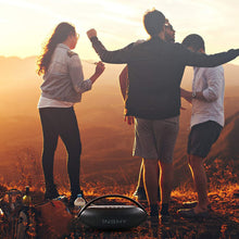 Load image into Gallery viewer, INSMY Bluetooth Speaker, Portable Waterproof Wireless Speaker,30W Deep Bass Loud Sound Large Boombox, Stereo Pair, Bluetooth 5.0 Playtime 40H Rechargable Power Bank for Party Dancing Outdoor
